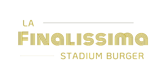 logotipo del bar con el nombre la finalissima stadium bar